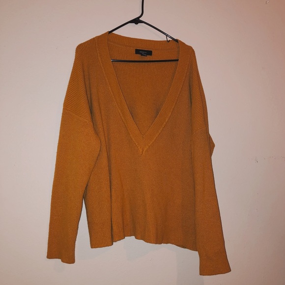 Mustard Knit Sweater | 3X Cute Plus Size Fashion - Picture 2 of 3